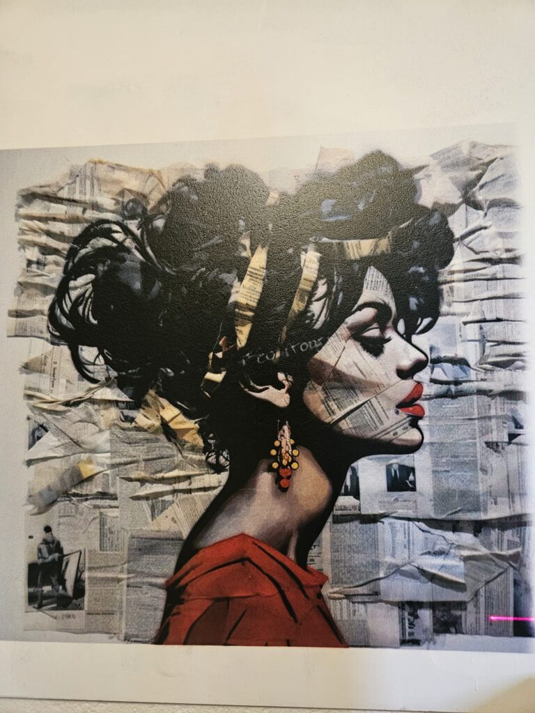 3D Painting of a Girl - Don General CH